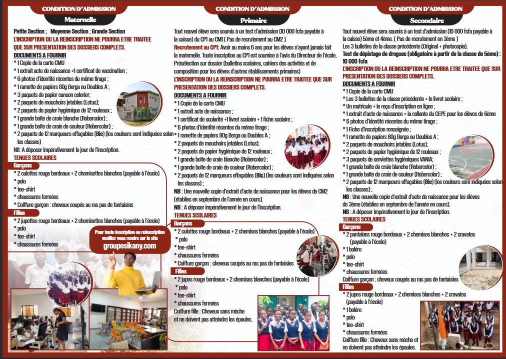 Fiche de Renseignements - Page 2